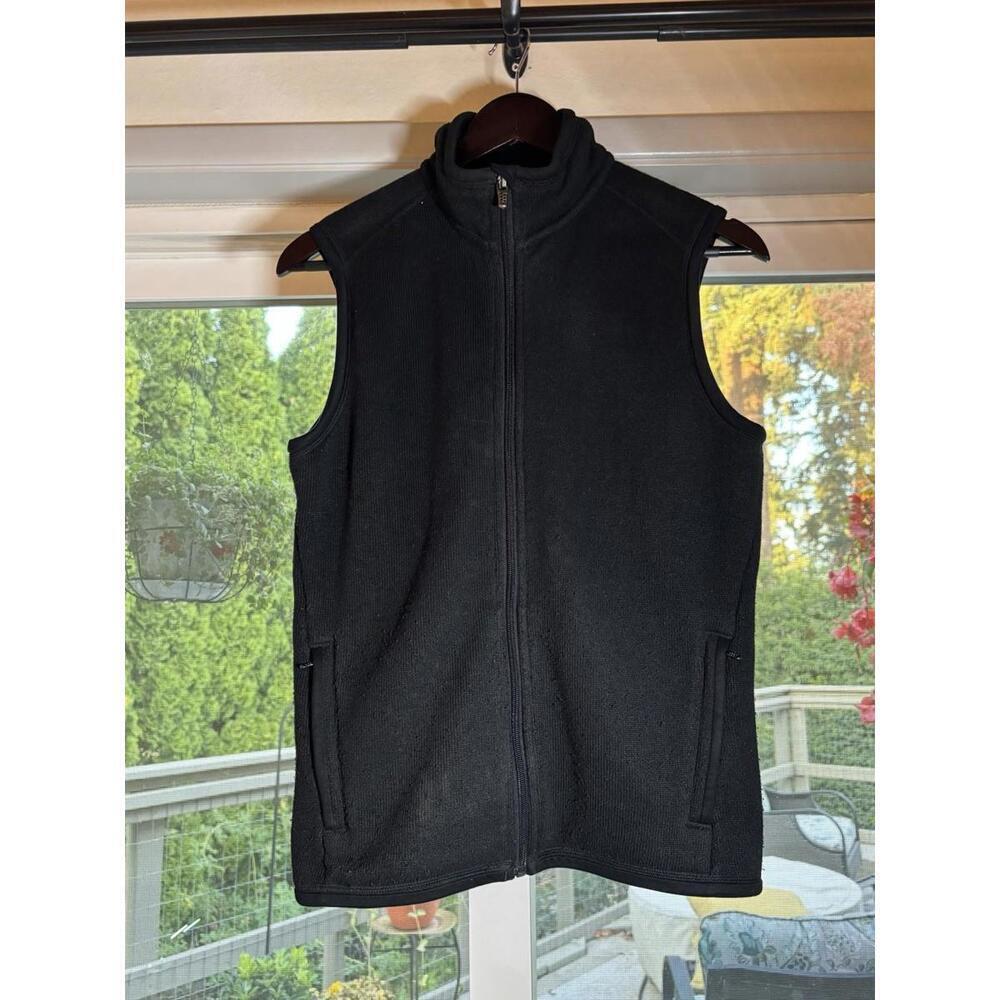 Patagonia Women’s Better Sweater Black Full Zip Vest Size M